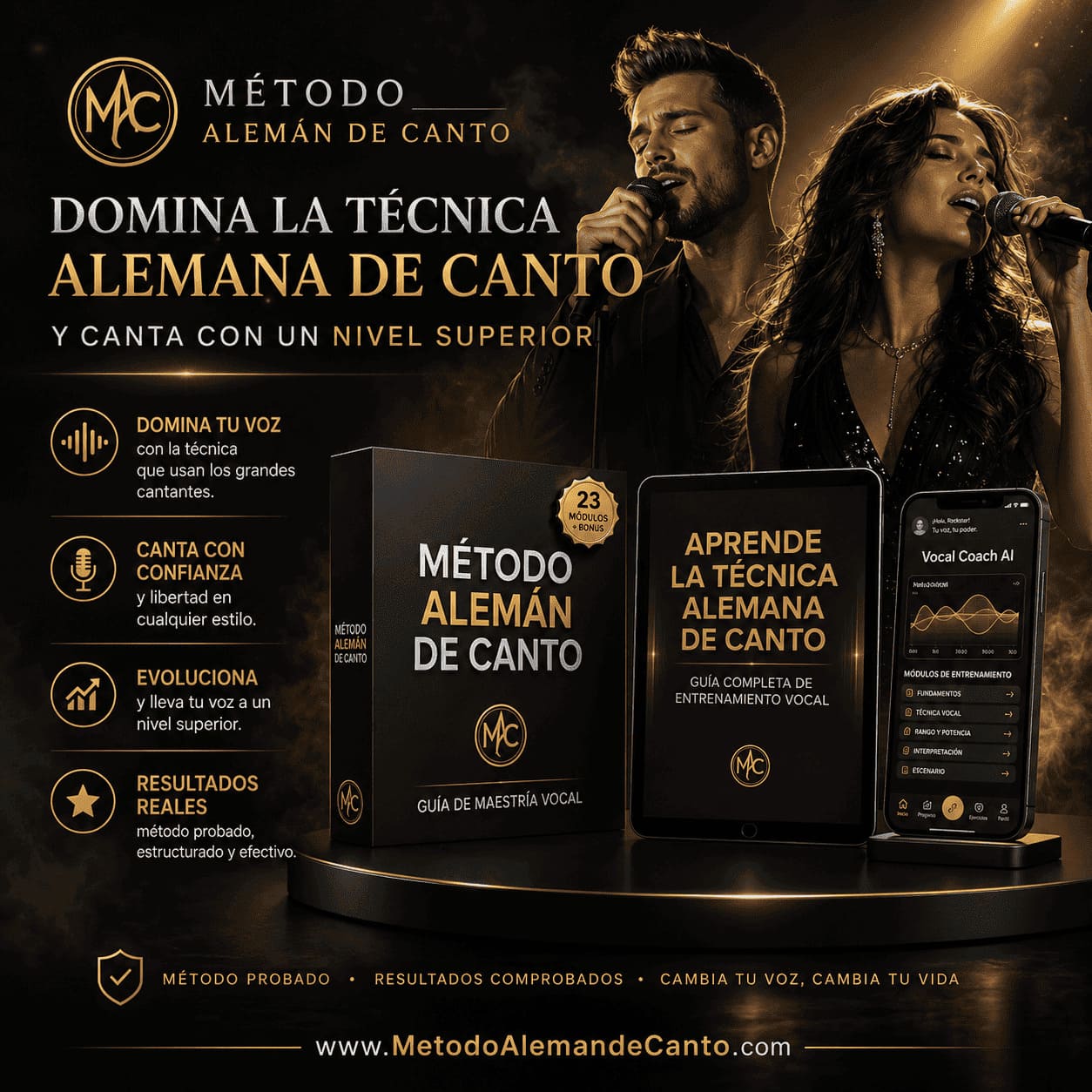Método Alemán de Canto - PREMIUM Kit
