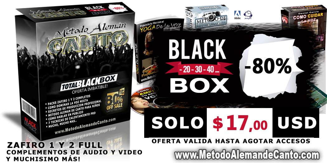Black Box Metodo Aleman de Canto